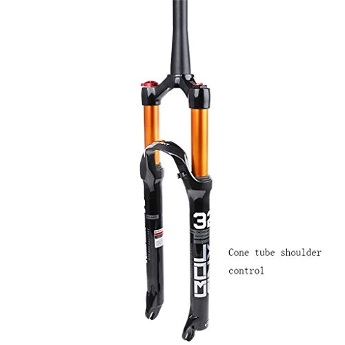 Mountain Bike Fork : DBG Mountain bike front fork pneumatic shock absorber front fork air fork accessories, B, 26 inch