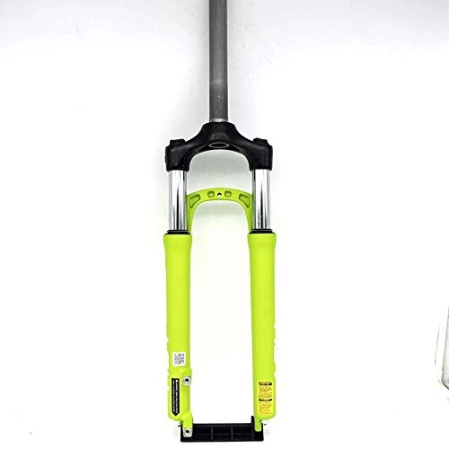 Mountain Bike Fork : DBSCD Bicycle fork, Mountain Bike Front Fork Bicycle MTB Fork Bicycle Suspension Fork 26 Inch Mountain Bike Front Fork Shock Absorber Front Fork Discbrake A Seat Double Shoulder Damping Adjustable
