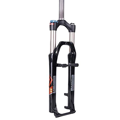 Mountain Bike Fork : DBSCD Bicycle fork, Mountain Bike Front Fork Bicycle MTB Fork Suspension Fork 26-Inch Suspension Hydraulic Front Fork Aluminum Alloy Suspension Shock Absorber Front Fork Mountain Bike Suspension Fork