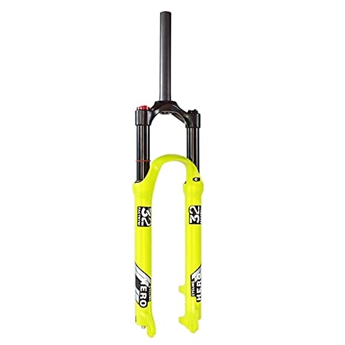 Mountain Bike Fork : DISA Mountain Bike Fork Bicycle Fork Suspension Fork Shock Absorbers Straight Magnesiumlegierung Ultralight Mountain Bike Front Forks for Bicycle Accessories