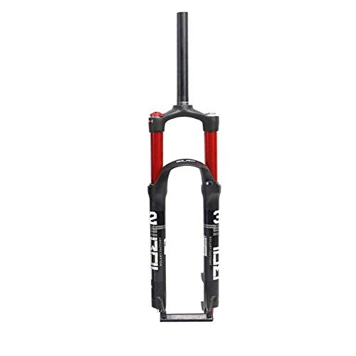 Mountain Bike Fork : DPG Suspension Fork Mountain Bicycle Forks 26 / 27.5 / 29 Inch Double Air Chamber Bicycle Shoulder Independent Bridge Bicycle Fork Suspension, A-27.5Inch