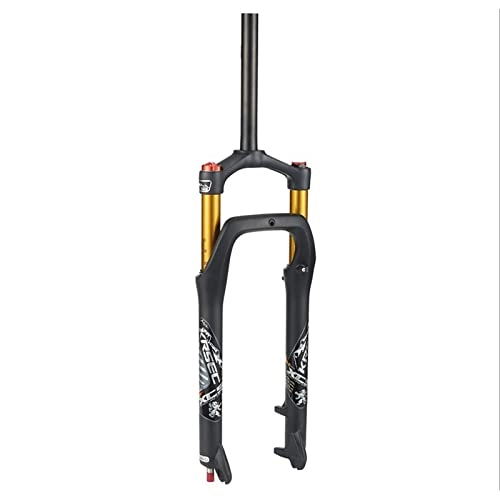 Mountain Bike Fork : DSCWSDI 26 inch MTB Air Fork, Snow Bench Fat Mountain Bike Fork Travel 120MM, Rebound Adjustment Bicycle Front Forks for 4.0" Tire
