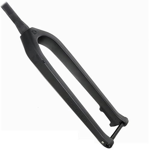 Mountain Bike Fork : Dunki 29”Inch Mountain Bike Carbon Fiber Rigid Forks 1-1 / 8” Tapered Tube Front Fork Disc Brake Ultralight Bicycle Forks Thru Axle 15X110mm (Color : Black matte, Size : 29") (Black Matte 29")