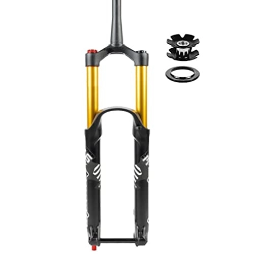 Mountain Bike Fork : EMISOO 1-1 / 2" 180mm Travel Suspension Fork Bicycle Front, 15mm*110mm Axle 27.5 29" Bicycle Shock Absorber Forks Mountain Bike / AM / DH Accessories