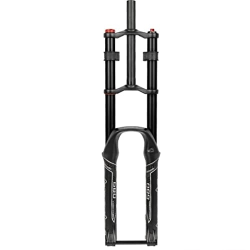 Mountain Bike Fork : EMISOO 26 27.5 29in 130mm Travel Suspension Fork Bicycle Front, Rebound Adjustment 15×100mm Thru Axle Disc Brake Mountain Bike / XC / AM / FR Accessories
