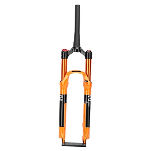 Mountain Bike Fork : Eulbevoli Bike Front Fork, Strong and Durable 27.5in Bike Front Fork Alloy Material Rebound Adjustment for for 27.5in Mountain Bike
