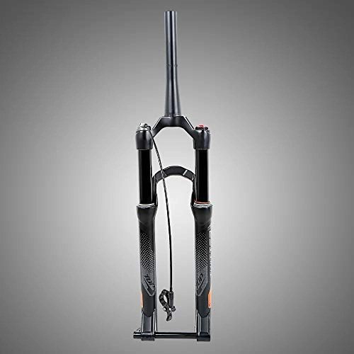 Mountain Bike Fork : FANGXUEPING Mountain Bike Air Fork 27.5 / 29 Inch Off-road Suspension Double Air Chamber Front Fork 27.5 black