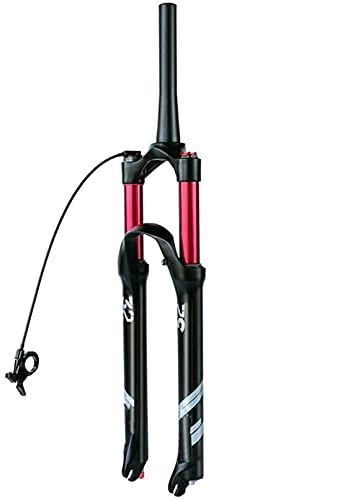 Mountain Bike Fork : FGDFGDG 26 27.5 29 Inch Remote Control Fork Ultralight Aluminum Alloy 1-1 / 8"Right Tube 140 mm Fork Bicycle Shock Absorber Fork, Tapered Remote, 29in