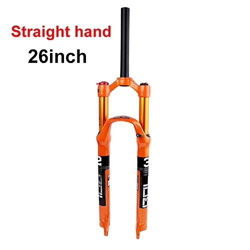 Mountain Bike Fork : Flying9 Travel Pillows Air Suspension 26 27.5 29 Inch 100mm Bicycle Shock Absorber Air Fork Bike Front Forks Bike Accessories Bike Suspension Forks MTB Bicycle Front Fork Magnesium Alloy
