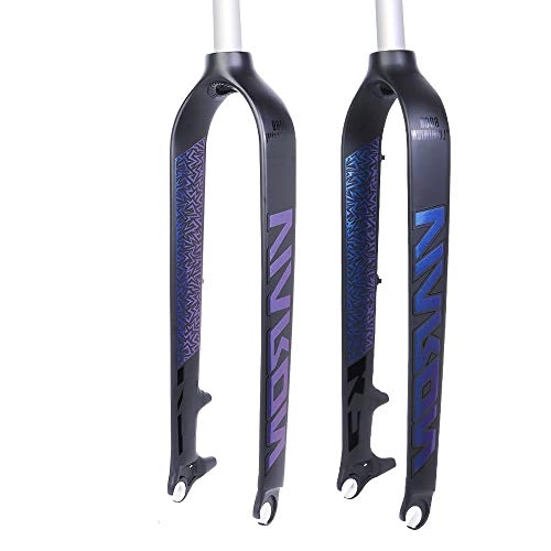 Mountain Bike Fork : Flying9 Travel Pillows Road Bike Front Fork Rigid Fork Road Hard Fork 26 27.5 29 Inch Mountain 9mm Quick Disc Brake For Bicycle Accessories Bicycle Hard Fork