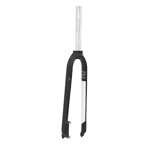 Mountain Bike Fork : Fork, Lightweight Easy To Install Front Fork Practical for Mountain Bike(Black White)