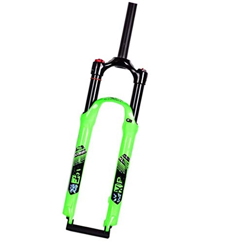 Mountain Bike Fork : Fork ZZQ- MTB Bike Suspension Bike 27.5 Inches Magnesium Alloy For Cushioned Wheels Shoulder Control Straight Pipe Bike Accessories