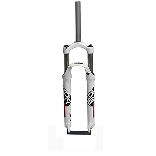 Mountain Bike Fork : Full Suspension Mountain Bike Fork 26 27.5 29 inch, Straight Tube, Ultralight Bicycle Suspension Front Forks Disc Brake Fit XC / AM / FR Cycling B, 26inch