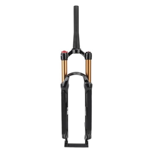 Mountain Bike Fork : Fussbudget 27.5in Mountain Bike Front Fork, Aluminum Alloy Replacement Air Suspension Front Fork for MTB