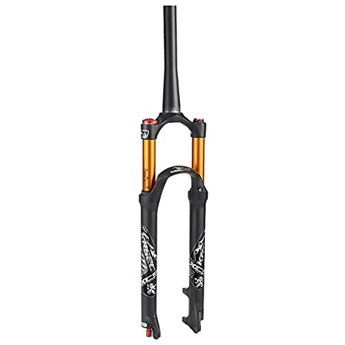 Mountain Bike Fork : FWC 26 / 27.5 / 29 Inch Mountain Bike Fork, Mtb Forks, Mountain Bike Damping Air Fork / Straight Tube 28.6 * 220 Mm / Spinal Canal 28.6 * 39.8 * 220 Mm / Stroke 120 Mm / Opening 100 Mm / Quick Re
