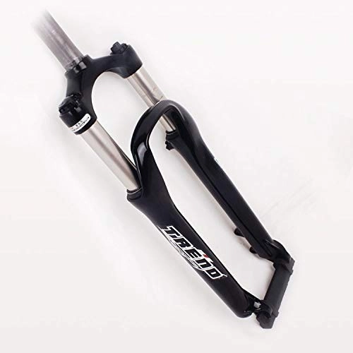Mountain Bike Fork : FWC 26 Inch Bicycle Fork / Mtb Forks, Disc Brake Mountain Bike Front Fork / Hydraulic Suspension Fork / Toothless Stanchion 28.6 * 210 Mm / Stroke 100 Mm / Opening 100 Mm