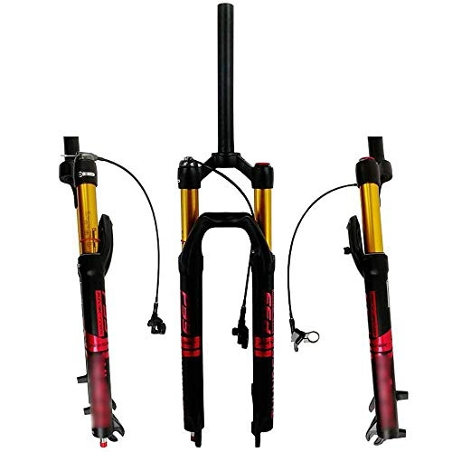 Mountain Bike Fork : FWC 27.5 / 29 Inch Mountain Bike Fork / Mtb Forks, Shoulder Control / Wire Control / Air Fork / Single Chamber / Standpipe 28.6 Mm * 249 Mm / Opening 100 Mm / Stroke 120 Mm / Disc Brake