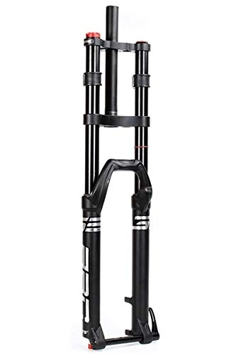 Mountain Bike Fork : FWC Mtb Bicycle Suspension Fork 27.5 29 Inch Downhill Fork Air Shock Absorber Disc Brake Dh Am Rebound Damping Straight 1-1 / 8"Hl Travel 135Mm Thru-Axle 15Mm