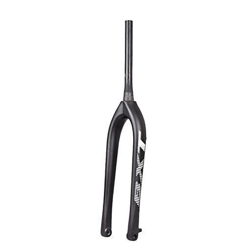 Mountain Bike Fork : GADEED BXT Full Carbon MTB Fork Boost 110 * 15mm 29er mountain bike fork 29"inch disc brake Tapered 1-1 / 8 to1-1 / 2 Thru Axle fork (Color : BXT Black Gloss)