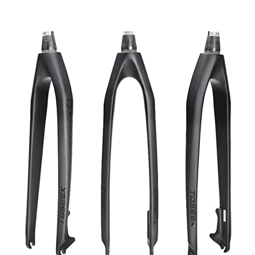 Mountain Bike Fork : GADEED Full Carbon Mountain Bike Front Fork 26 / 27.5 / 29" MTB Bicycle Tapered Disc Brake Rigid Fork Ultralight Carbon Fiber Cycling Fork (Color : 29 in-Tapered Tube)