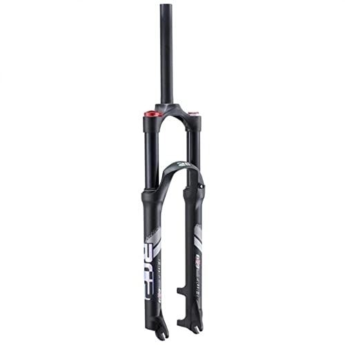 Mountain Bike Fork : GADEED Mountain Bike Double Air Chamber Front Fork Air Fork Damping Turtle And Rabbit Adjustment Air Pressure Shock Absorber Front Fork (Color : Green)