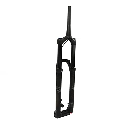 Mountain Bike Fork : Gedourain Bike Shock Absorber Fork, Impact Resistant Damping Adjustment 175mm Stroke Tapered Steerer High Strength 29inch Mountain Bike Front Fork for Replacement