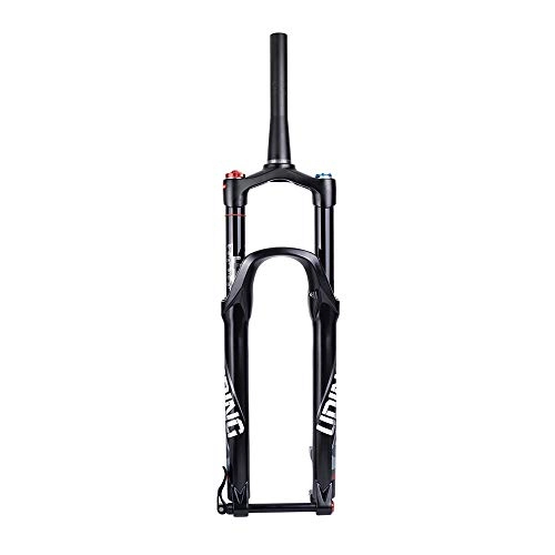 Mountain Bike Fork : GHMOZ Outdoor sport Mtb XC Boost Fork 110mm Travel 140mm Air 29er 27.5+ Inch 3.0 29+ Plus 110 * 15 Fork Suspension Lock Adjustable for Mountain Bike (Color : 27.5 Plus 110mm HL)