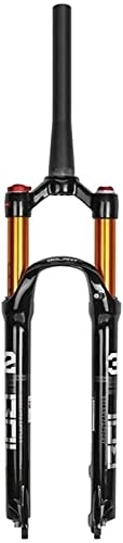 Mountain Bike Fork : GUOFENG Fork Air Shock Absorber Fork Suspension Bicycle Air Fork Disc Brake Front Forks Fit Xc / Am / Fr Cycling Mountain Bicycle (Color : Tapered, Size : 27.5inch)