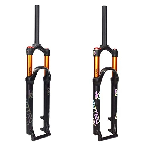 Mountain Bike Fork : GYPING Air Bike Fork，Mountain Bicycle Suspension Fork Aluminium Alloy shock absorber line control air fork, B-26 inch