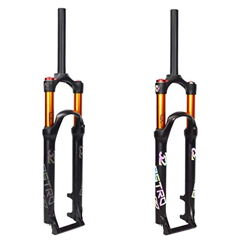 Mountain Bike Fork : GYPING Air Bike ForkMountain Bicycle Suspension Fork Aluminium Alloy shock absorber line control air fork, B-26 inch