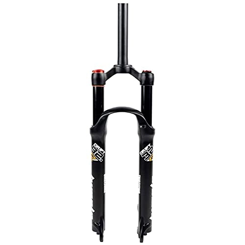 Mountain Bike Fork : GYWLY 26 / 27.5 / 29 Inch Bicycle Air Suspension Fork Straight Steerer Front Fork XC / MTB Travel 100mm QR Manual Lockout And Remote Lockou (Color : Black Hl, Size : 29in)