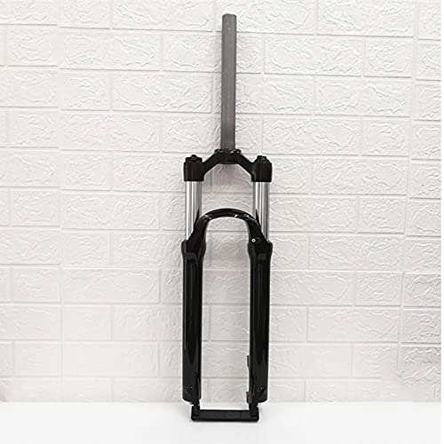 Mountain Bike Fork : GYWLY 26 / 27.5 / 29 MTB Suspension Forks Manual Lockout And Remote Lockout Aluminum Alloy Bike Forks, Straight Tube 28.6mm Travel 110mm (Color : Black HL, Size : 26in)