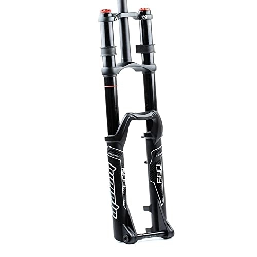 Mountain Bike Fork : GYWLY MTB Bicycle Front Fork DH AM Fork Air Suspension Fork Rebound Adjustment Travel 170mm 110MM20MM Thru Axle 3.0 Tire 1-1 / 8" Double Shoulder HL (Size : 27.5in)