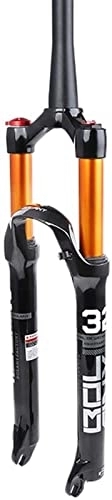 Mountain Bike Fork : HAO KEAI MTB Bicycle Suspension Fork Bike Suspension Forks Mountain Bike Fork 26 / 27.5 / 29 In Air Damping Magnesium Alloy Bike Suspension Fork For Disc Brake Bicycle Travel 100mm QR 9mm