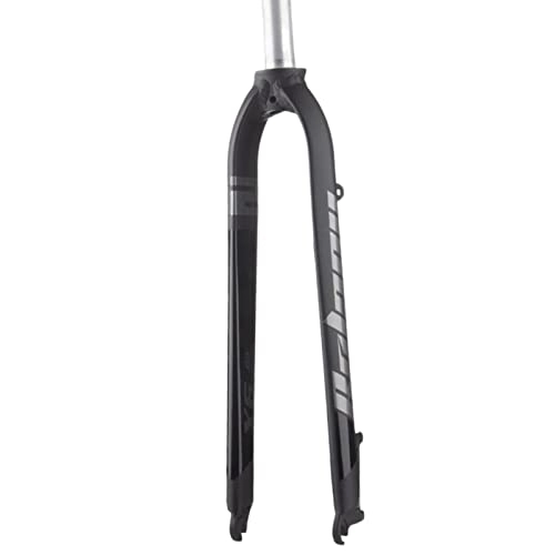 Mountain Bike Fork : Harilla MTB Bike Fork 26 / 27.5 / 29" inch 1-1 / 8" Mountain Bike Front Fork, Road Fork, Black grey