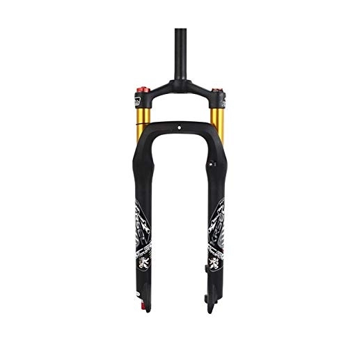 Mountain Bike Fork : HaushaltKuche Bicycle fork Mountain bike brake forks 1-1 / 8" Fork Bicycle Fat Fork Mountain / Snow Suspension Fork 26inch For 4.0" Tire (Color : Model 1)