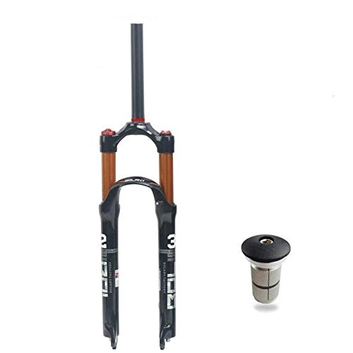 Mountain Bike Fork : HaushaltKuche Bicycle fork Mountain Bike Forks 26 / 27.5 / 29 inch MTB Bicycle Supention Fork 9mm Quick Release Ultralight Integrated bike fork (Color : 27.5 straight remote)