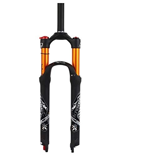 Mountain Bike Fork : HaushaltKuche Bicycle fork MTB Bicycle Suspension Fork 26 / 27.5 / 29 inch 1-1 / 8 Air Shock Forks Suspencion straight 9MM QR Mountain Bike Fork parts (Color : 27.5 inch)