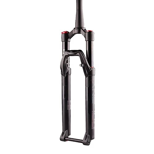 Mountain Bike Fork : HCJGZ 120Mm Stroke Bicycle Fork Mtb, Air Mountain Bike Suspension Forks Shoulder Control Damping Adjustment