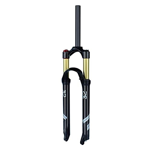Mountain Bike Fork : HCJGZ 26 / 27.5 / 29In Mountain Bike Suspension Fork, Magnesium Alloy Air Fork Front Fork Shock Absorber Fork Bicycle Accessories 1-1 / 8