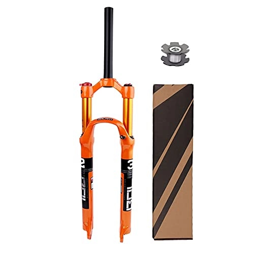 Mountain Bike Fork : HCJGZ Mountain Bike Suspension Forks, 26 / 27.5 / 29In Bicycle Air Mtb Front Fork 120Mm Travel Bicycle Straight Steerer Tube