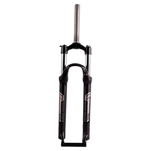 Mountain Bike Fork : Hellery Bike Fork Mountain Bicycle Remote Lockout Forks Shock Absorbing 1 1 / 8" Steerer Air Pressure Disc Brake Fork for 26in / 27.5in / 29in MTB Bike - 26inch Black