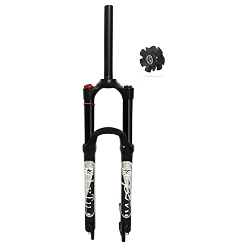 Mountain Bike Fork : HerfsT 26 / 27.5 / 29 Bicycle Travel 140mm MTB Air Suspension Fork, Ultralight QR 9mm Straight / Tapered Tube XC AM Mountain Bike Front Forks