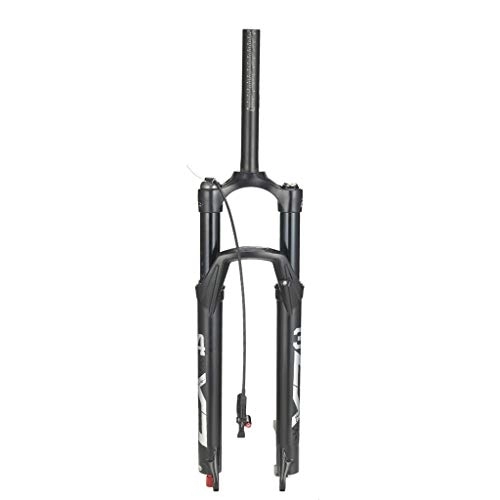 Mountain Bike Fork : HerfsT Mountain Bike Bicycle Shock Absorber Front Fork 26 / 27.5 / 29 Inch, 34mm Large Inner Tube MTB Air Fork Straight Pipe / Tapered Pipe