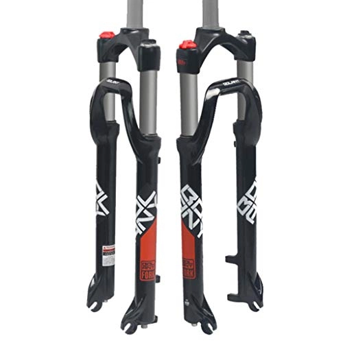 Mountain Bike Fork : HHH Locking Suspension Forks Aluminium Alloy for 4.0" Tire Snow Mountain Bike 26 Fork Fat Bicycle Fork Travel 100mm