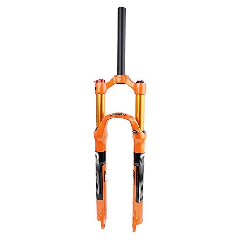 Mountain Bike Fork : HHHKKK Bike Front Fork, Mountain Bike Front Fork 26 / 27.5 / 29 Inch Integrated Magnesium alloy Suspension gas Fork Front, Unique Design to Reduce Impact and Protect car Body