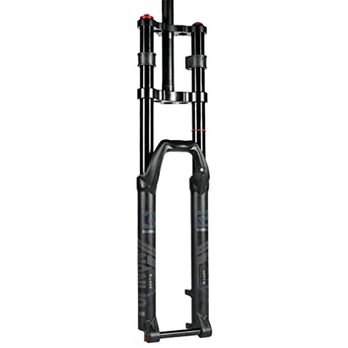 Mountain Bike Fork : HIMALO 27.5 / 29'' Mountain Bike Suspension Fork DH Double Crown MTB Air Fork Travel 150mm 1-1 / 8 Straight Fork Rebound Adjustable Manual Lockout Thru Axle 15 * 100mm (Size : 29'')
