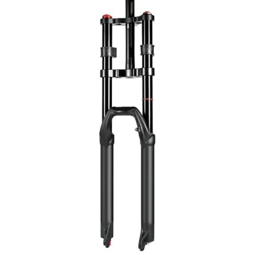 Mountain Bike Fork : HIMALO DH Mountain Bike Suspension Fork 27.5 / 29'' MTB Air Fork Travel 150mm 1-1 / 8 Straight Double Crown Fork Rebound Adjustable Manual Lockout (Size : 27.5'')