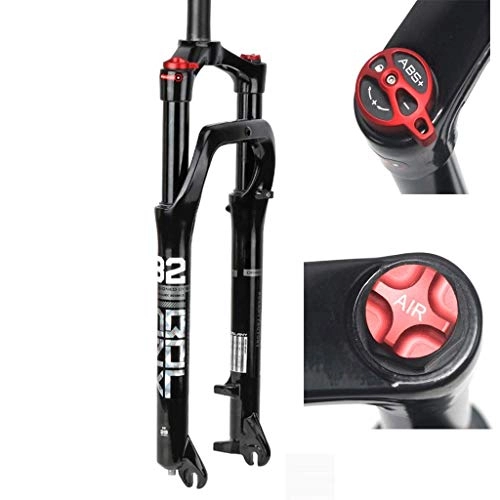 Mountain Bike Fork : HJRD Mountain Bicycle Suspension Forks, 26 inch air suspension Bike Fork MTB snow Bike Fork 1-1 / 8"travel 115mm for 4.0" tires hub distance 135mm for mountain bikes