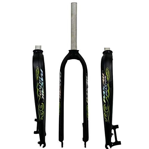 Mountain Bike Fork : HJRD MTB 26 / 27.5 / 29"bicycle hard fork aluminum alloy disc brake straight tube 1-1 / 8" super light Bike Forks QR 800g for mountain bikes